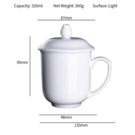 Generous 490ml Sublimation Mug